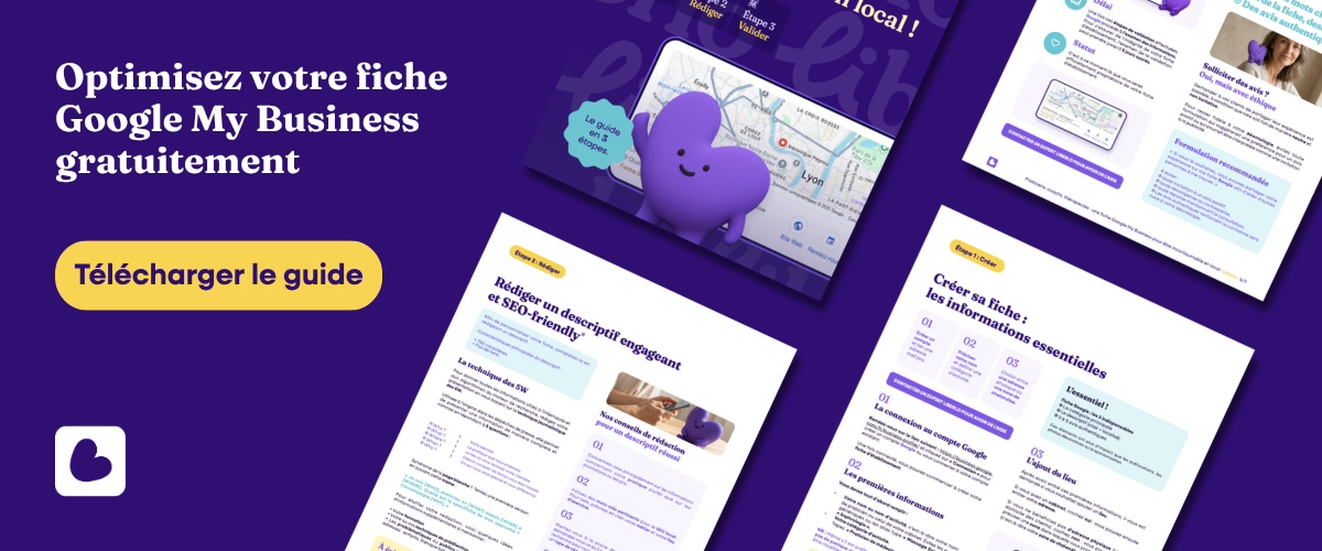 téléchargez le guide gratuit pour optimiser facilement votre fiche google my business